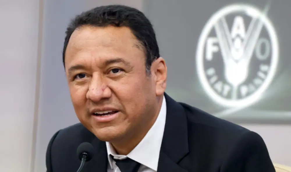 Ministro Ángel Manero Campos se fue de licencia por 4 días tras cuestionadas declaraciones. Foto: FAO