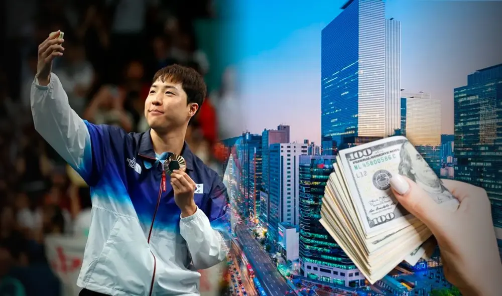 ¿Por qué los atletas de Corea del Sur que ganan el oro en los Juegos Olímpicos no tienen que trabajar nunca más en su vida? Foto: Composición LR / Pinderest / Corea del Sur / Reuters