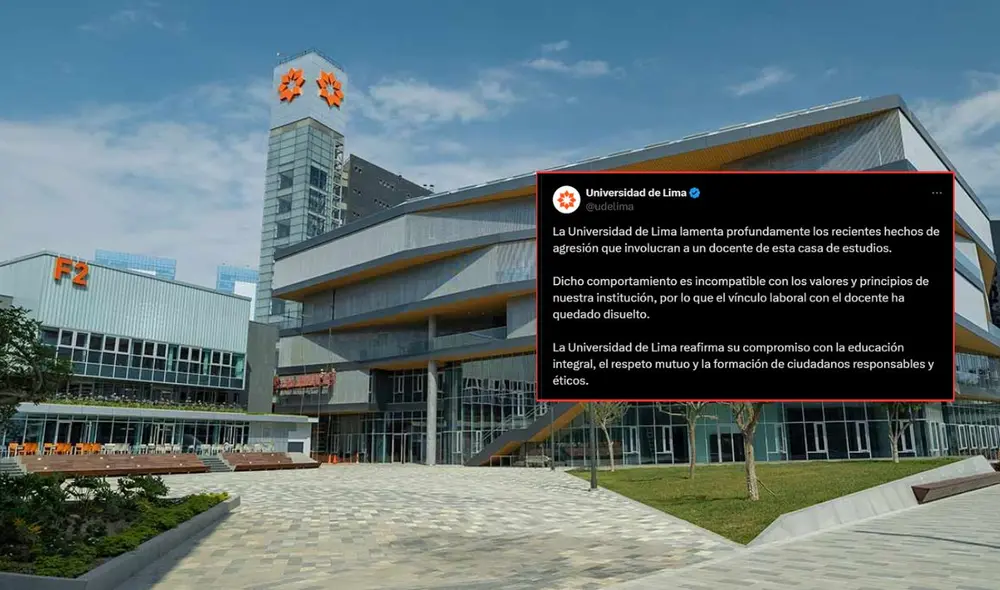 El catedrático sería el responsable de arrojar un vaso de vidrio a la parlamentaria Patricia Chirinos. Foto: composición LR