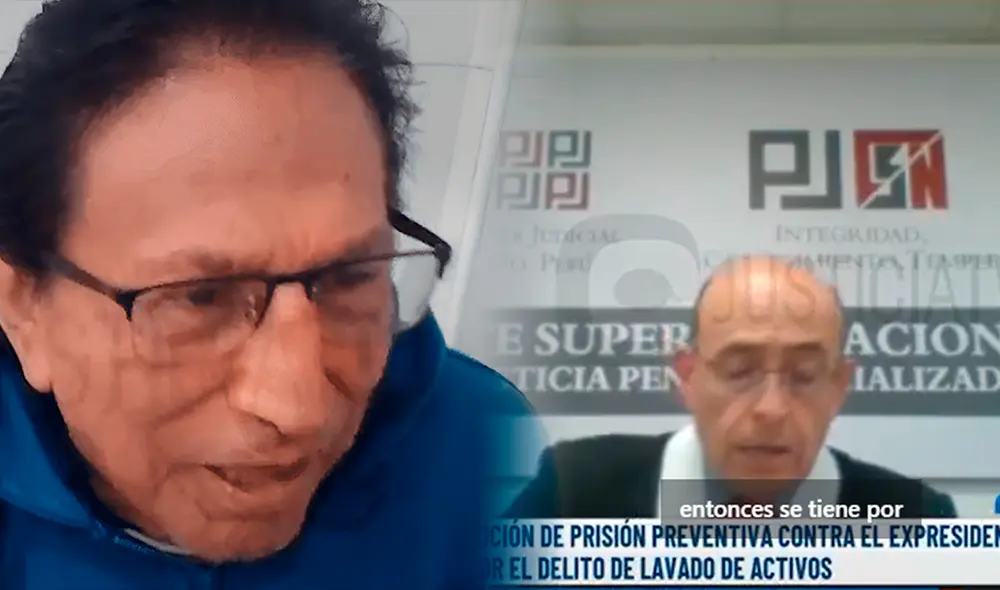 Toledo tomó la palabra y comunicó que "es una persona de 80 años" a fin de evitar la medida restrictiva. Foto: captura de Justicia TV