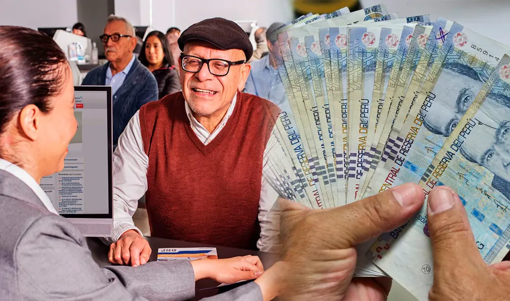 Conoce los detalles sobre el préstamo para los pensionistas de la ONP. Foto: Composición LR/Andina.