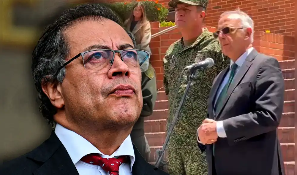 El ministro de Defensa de Colombia, Iván Velásquez, aseguró este jueves que los organismos de seguridad recibieron "informaciones" sobre un posible "atentado". Foto: Composición LR/AFP.