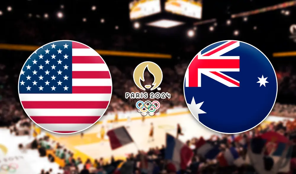 RESULTADO Estados Unidos vs. Australia HOY: este es el marcador del Team USA en la semifinal de baloncesto en París 2024. Foto: Composición LR/Jazmin Ceras