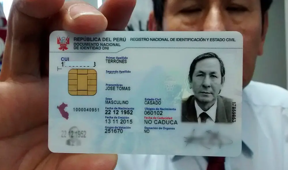 Conoce todos los detalles del nuevo DNI electrónico en Perú. Foto: Andina.