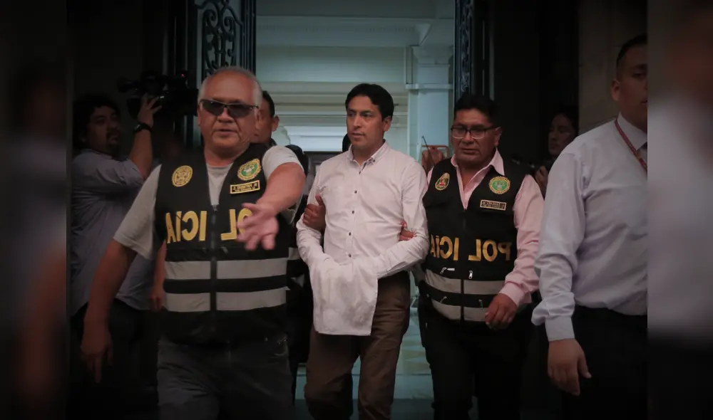 El excongresista ha sido sentenciado a 13 años y 4 meses de prisión por violación sexual. | Foto: Gerardo Marin / La República. El excongresista ha sido sentenciado a 13 años y 4 meses de prisión por violación sexual. | Foto: Gerardo Marin / La República.