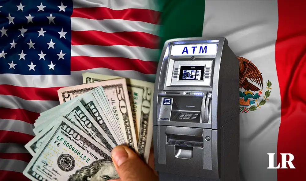 Conoce el precio del dólar mexicano hoy 10 de agosto. Foto: composición LR/Banderas Top/PNGWing