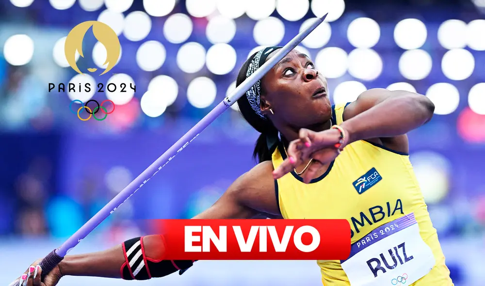 La colombiana Flor Ruiz tendrá acciones en la final de lanzamiento de jabalina a las 12.40 p. m. (hora de Colombia). Foto: composición LR/AFP