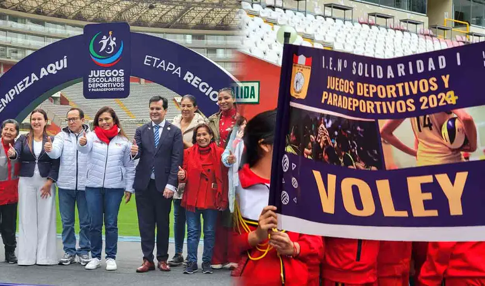 Escolares competirán en 10 disciplinas deportivas en los Juegos Deportivos y Paradeportivos 2024. Foto: composición LR/Andina Escolares competirán en 10 disciplinas deportivas en los Juegos Deportivos y Paradeportivos 2024. Foto: composición LR/Andina