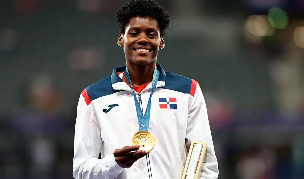 Marileidy Paulino suma su tercera medalla en unos Juegos Olímpicos. Foto: AFP