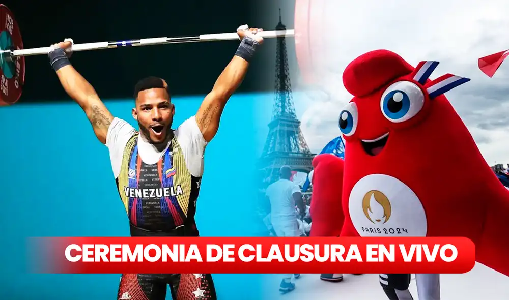 La Ceremonia de Clausura en París 2024 iniciará este domingo a las 2.00 p. m. (hora de Venezuela). Foto: composición LR La Ceremonia de Clausura en París 2024 iniciará este domingo a las 2.00 p. m. (hora de Venezuela). Foto: composición LR