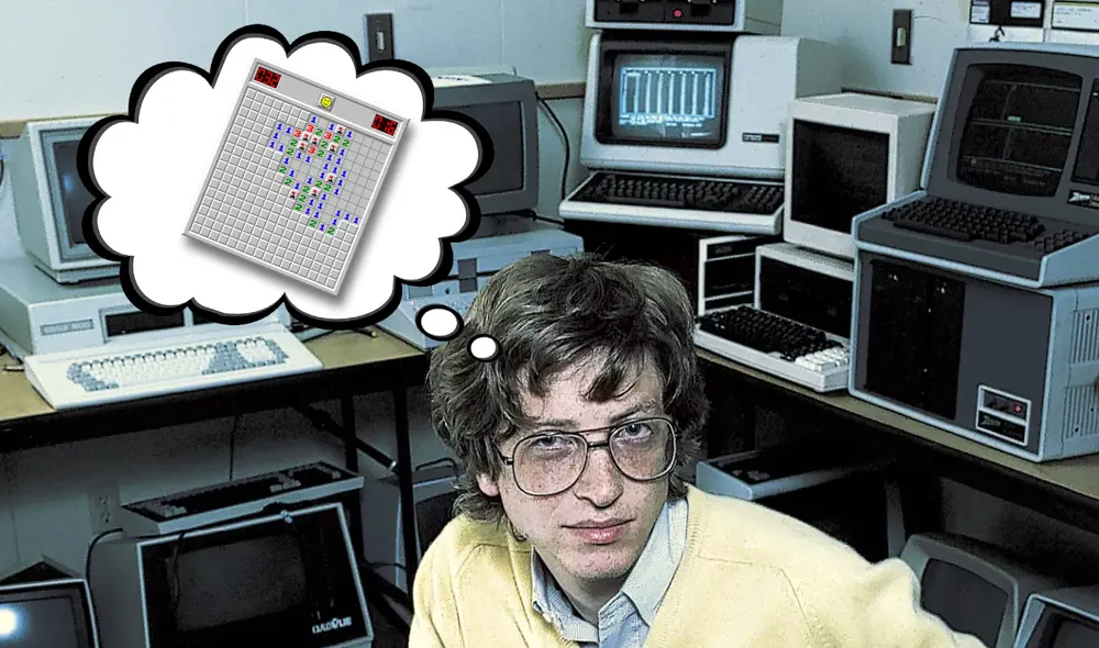 Bill Gates se enojó cuando supo que ya no poseía el mejor récord en este juego. Foto: Composición LR/PNGegg/Wired