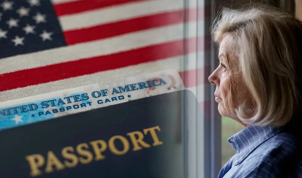 Mujer pierde la ciudadanía y sus beneficios de jubilación en Estados Unidos por insólito suceso: "Esto no es justo"Foto: composición LR