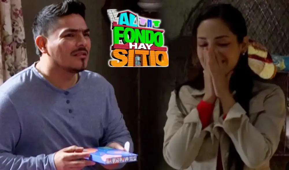 Romina mantiene en secreto su amor por Joel en 'Al fondo hay sitio'. Foto: composición LR/América TV