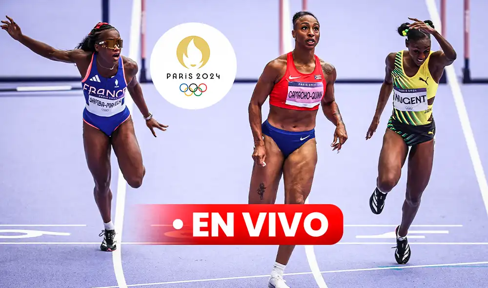 Jasmine Camacho-Quinn puede ser bicampeona olímpica. Foto: composición LR/AFP