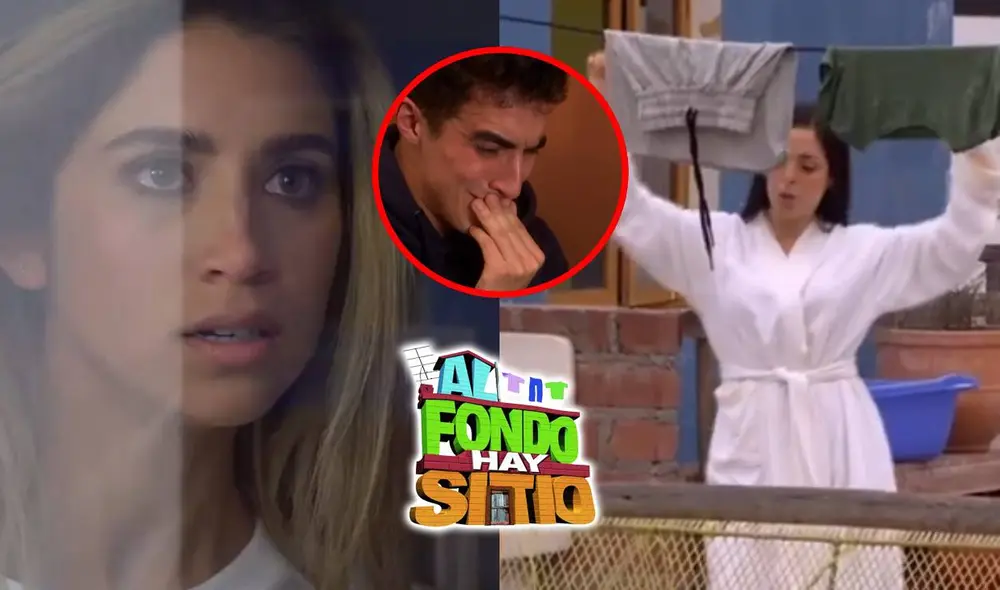 Romina estaría interesada en Joel; sin embargo, Alessia cree que le quiere quitar a Jimmy en ‘Al fondo hay sitio’. Foto: composición LR/América TV