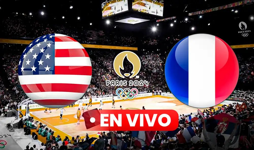 EN VIVO Estados Unidos vs. Francia: dónde y a qué hora ver la final de baloncesto femenino por los Juegos Olímpicos 2024.Foto: composición de Gerson Cardoso| La República | Freepik | Olympics