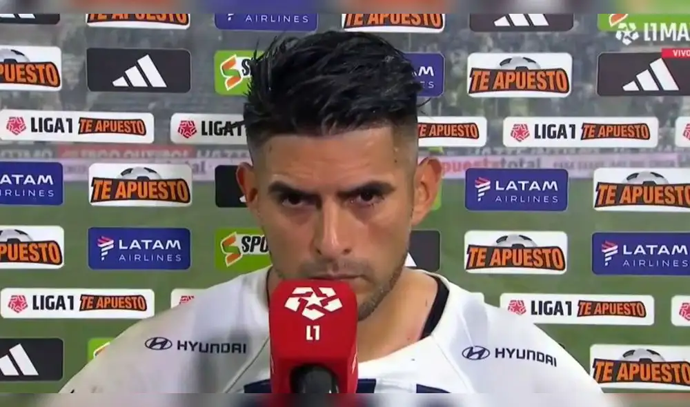 Carlos Zambrano respondió a los hinchas de Alianza Lima. Foto: captura de L1 MAX.