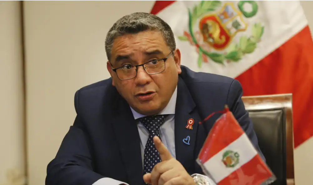 Juan José Santiváñez lleva 60 días al mando del Ministerio del Interior. Foto: difusión