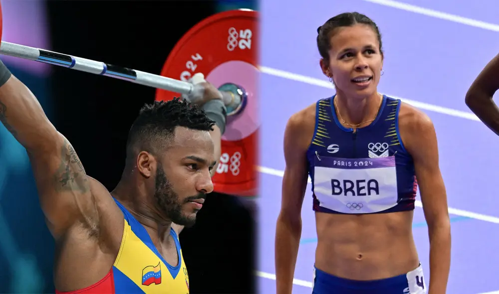 La delegación venezolana obtuvo siete diplomas en los Juegos Olímpicos París 2024. Foto: composición LR / AFP La delegación venezolana obtuvo siete diplomas en los Juegos Olímpicos París 2024. Foto: composición LR / AFP