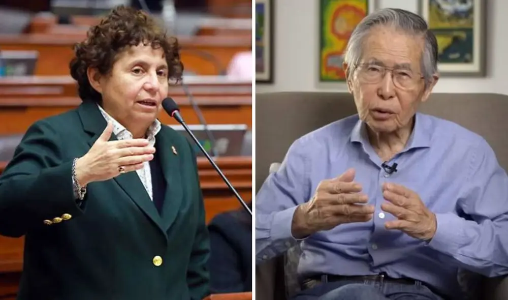 La congresista consideró que candidatura presidencial de Fujimori es una estrategia. Foto: composición LR La congresista consideró que candidatura presidencial de Fujimori es una estrategia. Foto: composición LR