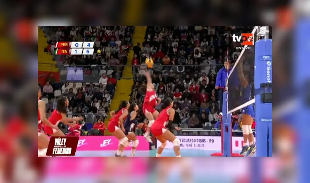 Perú se prepara para el Mundial sub-17 de vóley. Foto: TV Perú