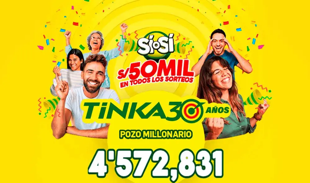 Pozo millonario se sorteará este domingo 11 de agosto. Foto: La Tinka