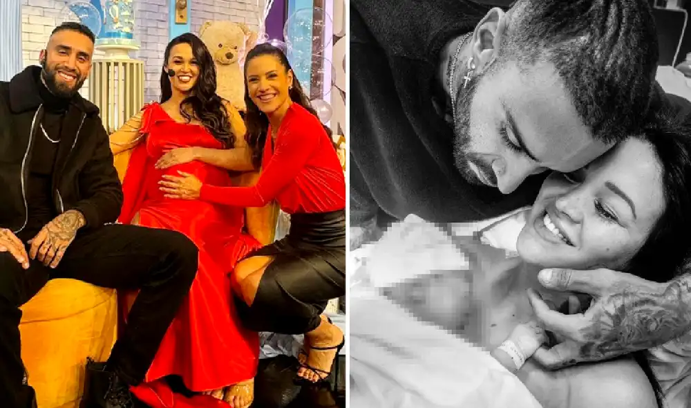 El nombre del hijo de Angie Arizaga y Jota Benz es Matteo Alessandro. Foto: composición LR/Instagram/Angie Arizaga - Video: Instagram/Angie Arizaga El nombre del hijo de Angie Arizaga y Jota Benz es Matteo Alessandro. Foto: composición LR/Instagram/Angie Arizaga - Video: Instagram/Angie Arizaga