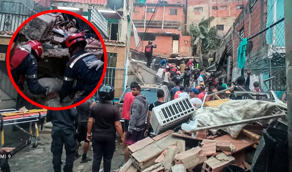 La explosión en Petare ocurrió alrededor de las 5.15 a. m., hora local, del lunes 12 de agosto. Foto: composición LR/X de Pablo Aular y Diario Panorama La explosión en Petare ocurrió alrededor de las 5.15 a. m., hora local, del lunes 12 de agosto. Foto: composición LR/X de Pablo Aular y Diario Panorama