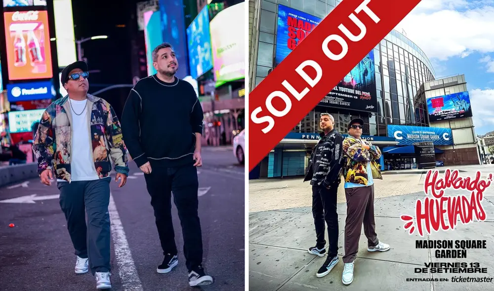 Ricardo Mendoza y Jorge Luna celebran haber hecho SOLD OUT en Nueva York. Foto: composición LR/Instagram Ricardo Mendoza y Jorge Luna celebran haber hecho SOLD OUT en Nueva York. Foto: composición LR/Instagram