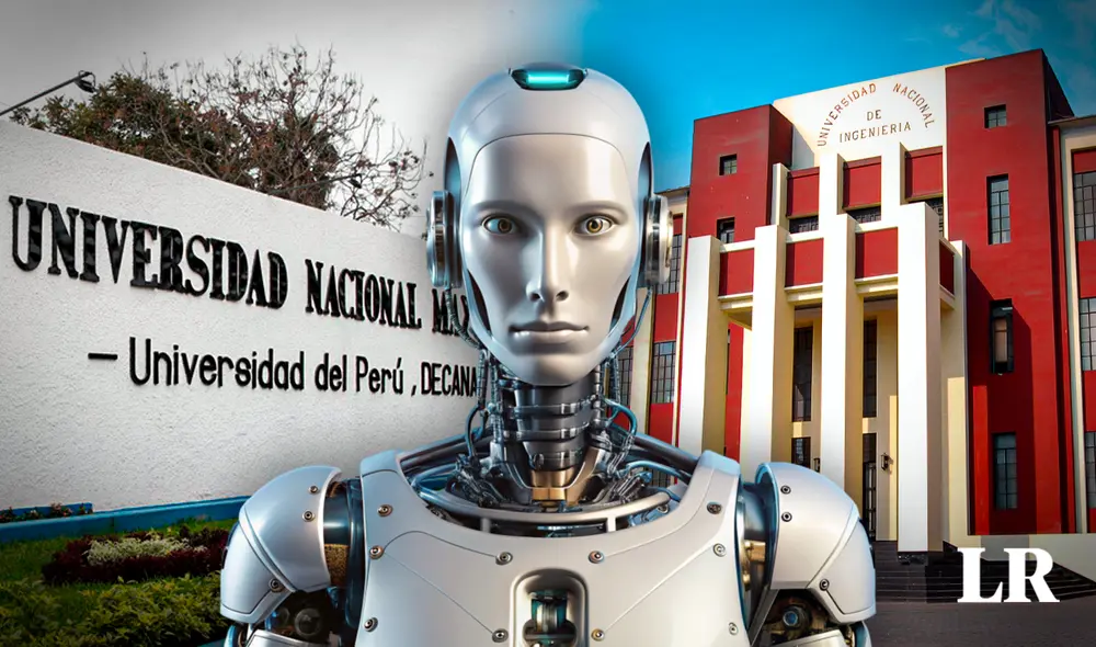 La IA ChatGPT resolvió los exámenes de admisión de ambas casas de estudio. Foto: composición LR (Andina/UNI). La IA ChatGPT resolvió los exámenes de admisión de ambas casas de estudio. Foto: composición LR (Andina/UNI).