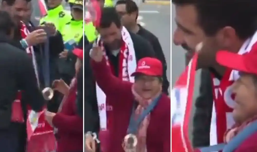 Stefano Peschiera llegó a la capital junto con Alonso Correa y María Belén Bazo. Foto: composición LR/captura de ATV