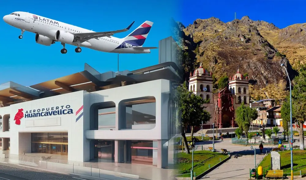 El Aeropuerto de Huancavelica tiene una inversión estimada de S/736.467.429. Foto: composición LR/Congreso/Perú Retail
