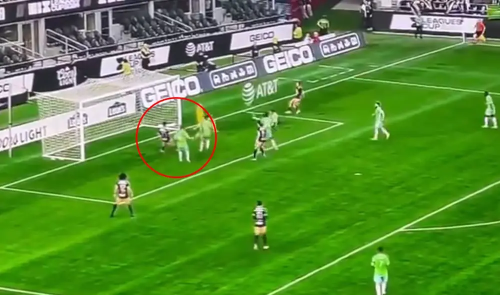 Piero Quispe es titular con Pumas ante Seattle Sounders. Foto: captura de Apple TV