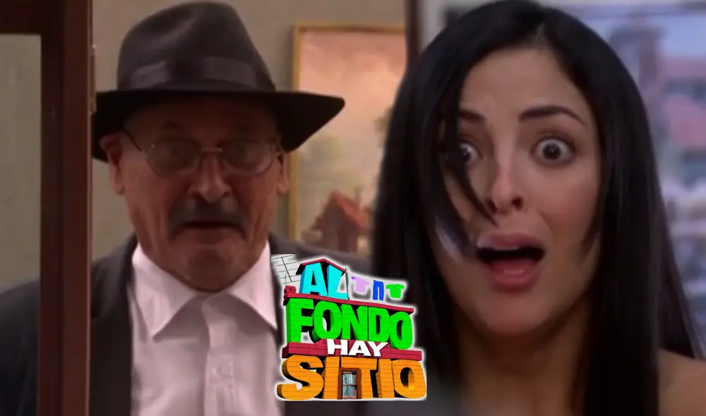 Don Gil se conmovió tras el incidente en 'Al fondo hay sitio'. Foto: composición LR/difusión/captura de pantalla/América TV