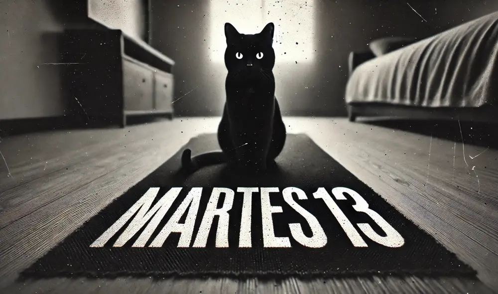 Así como el gato negro, el martes 13 es sinónimo de mala suerte. Foto: IA Así como el gato negro, el martes 13 es sinónimo de mala suerte. Foto: IA