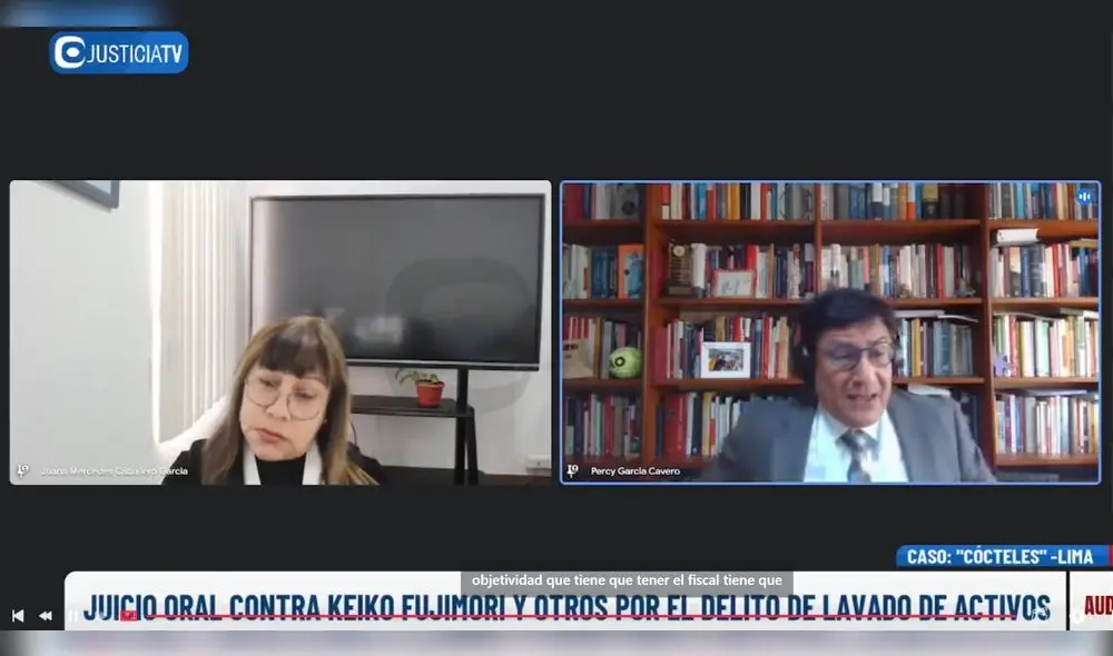 Abogado Percy García Cavero sustenta ante el Tercer Juzgado Penal Colegiado Nacional
