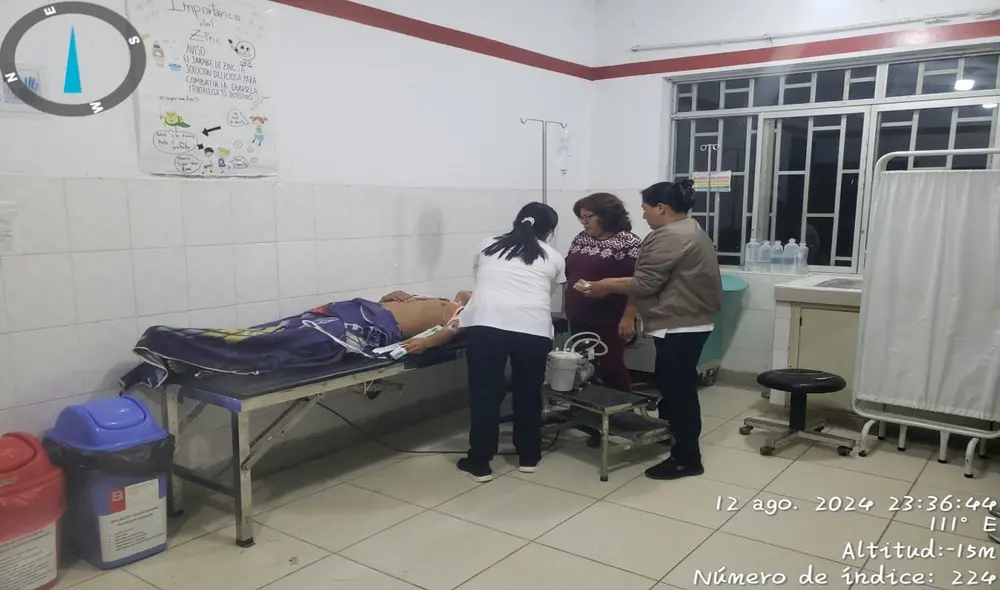 Joven es atendido en centro de salud y autoridades investigan el caso. Foto: Almendra Ruesta