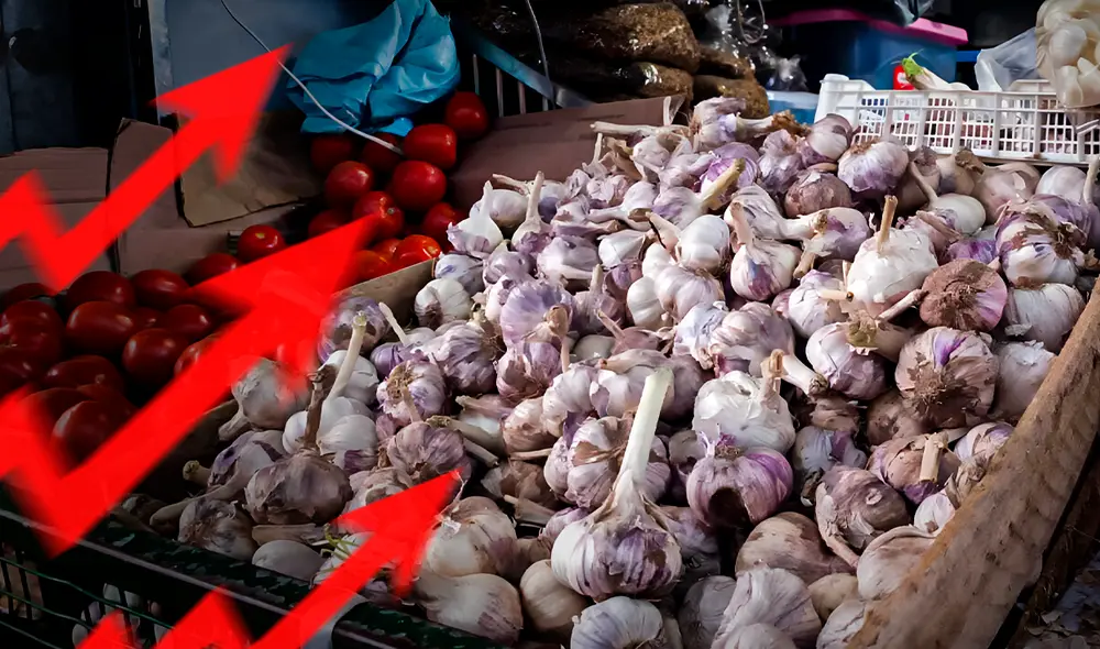 En Arequipa, el kilogramo de ajo está S/40. Foto: composición LR/Liz Ferrer/URPI-LR En Arequipa, el kilogramo de ajo está S/40. Foto: composición LR/Liz Ferrer/URPI-LR