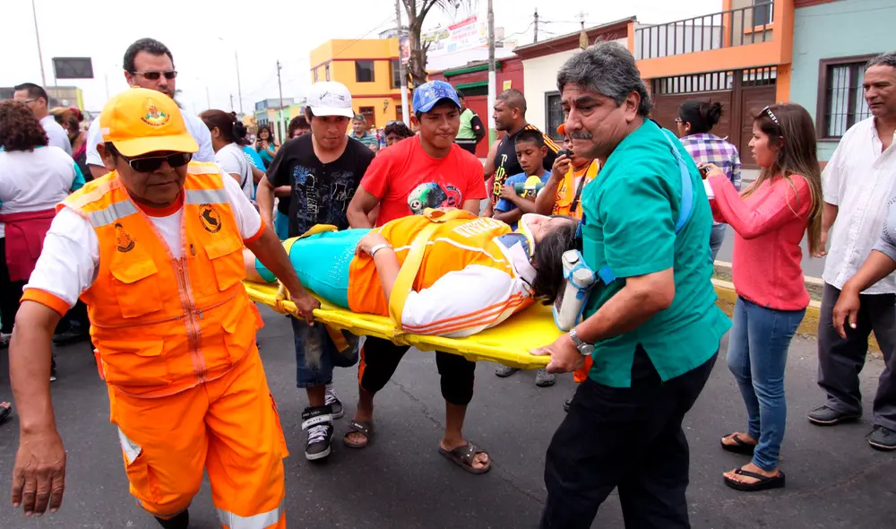 El simulacro de sismo iniciará a las 3:00 pm. Foto: Andina