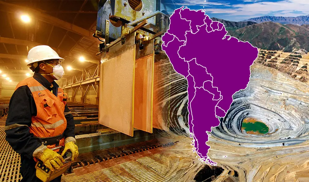 De momento, Chile lidera la producción mundial de cobre, con cinco millones de toneladas métricas, según datos de Statista. Foto: Difusión De momento, Chile lidera la producción mundial de cobre, con cinco millones de toneladas métricas, según datos de Statista. Foto: Difusión