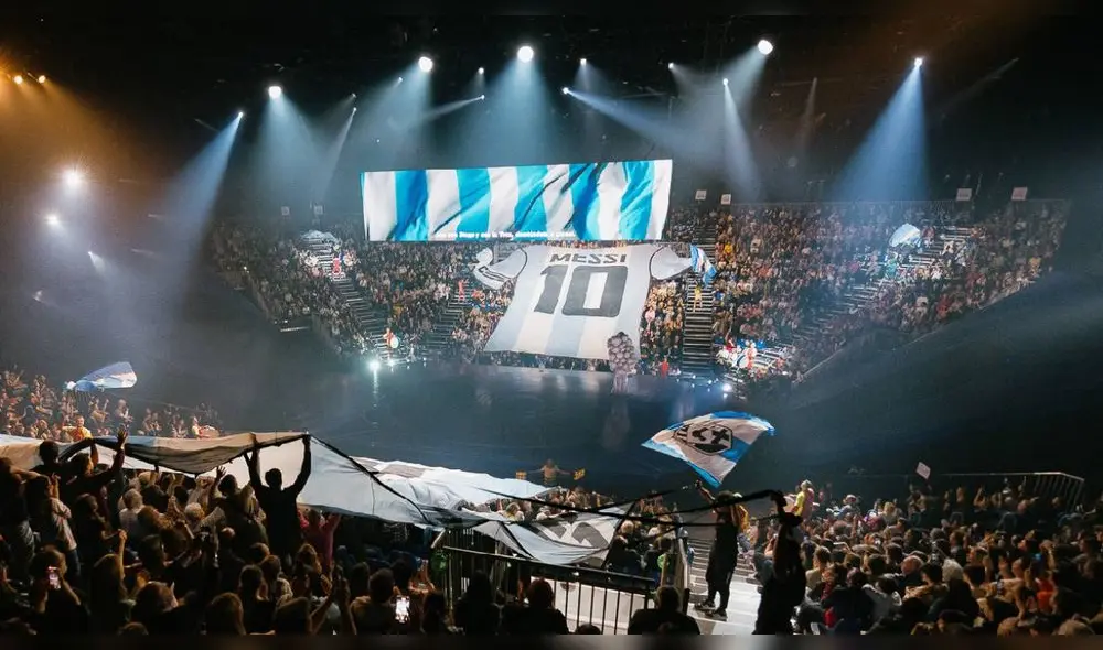 Messi10 by Cirque du Soleil. Espectáculo familiar se presenta en Arena 1, solo este fin de semana. Foto: difusión