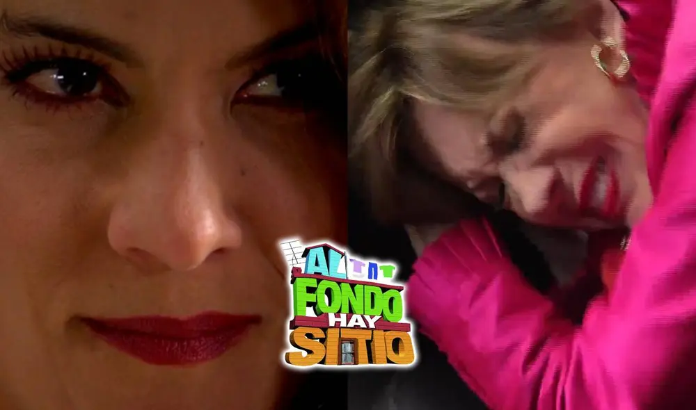 La última vez que vimos a Claudia Llanos en ‘Al fondo hay sitio’ fue cuando secuestró a Francesca para que firme unos papeles a su favor. Foto: composición LR/América TV