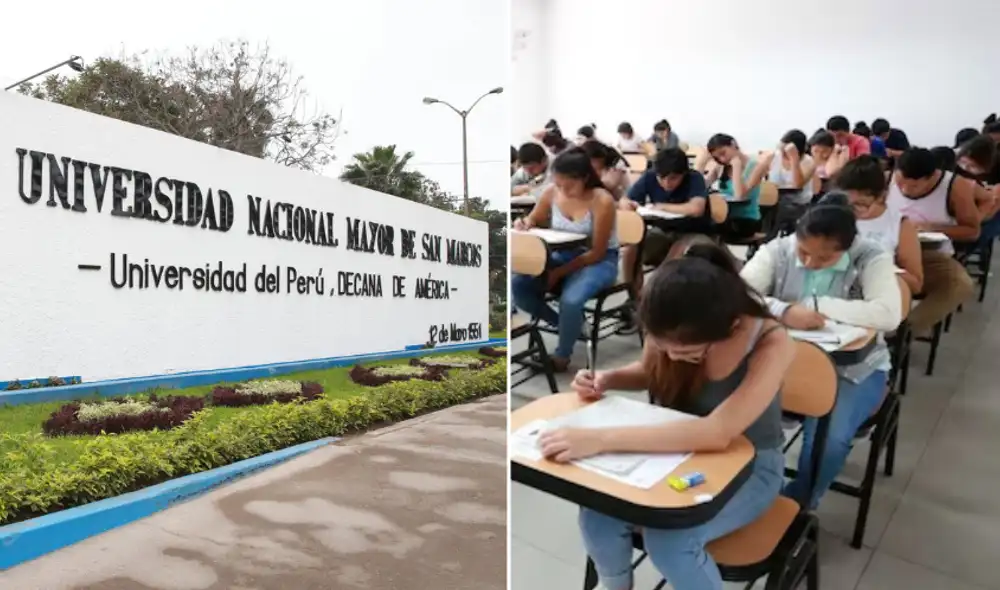 Miles de estudiantes se preparan para el examen de admisión de la UNMSM en octubre próximo. Foto: composición (Andina). Miles de estudiantes se preparan para el examen de admisión de la UNMSM en octubre próximo. Foto: composición (Andina).