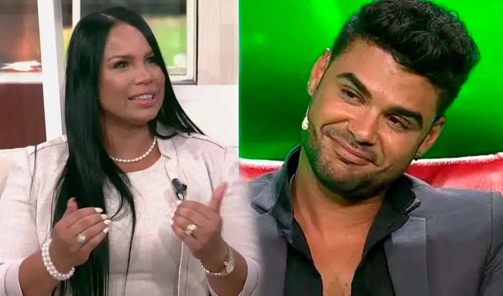 Erick Sabater y Gitana Andújar protagonizaron una serie de peleas en redes sociales. Foto: Composición LR/Captura/YouTube/Captura/Latina
