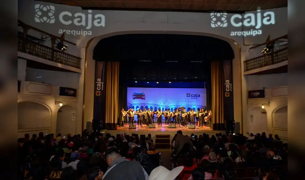 Evento cultural por el aniversario de Arequipa. Fuente: Caja Arequipa