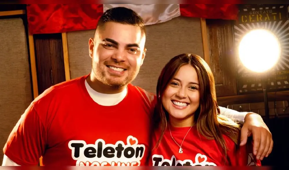 Amy Gutiérrez y Álvaro Rod. Hablan de 'Teletón Nos Une', tema que idenficará a reunión anual de solidaridad. Foto: difusión