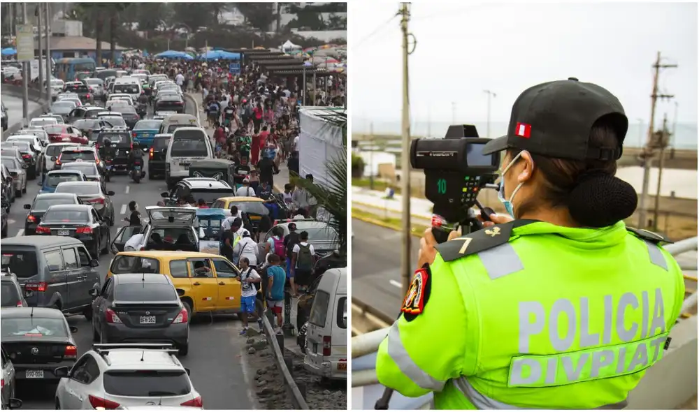El circuito de playas de la Costa Verde está destinado especialmente para la circulación de vehículos motores a velocidades que pueden estar por encima a las permitidas en calles y avenidas