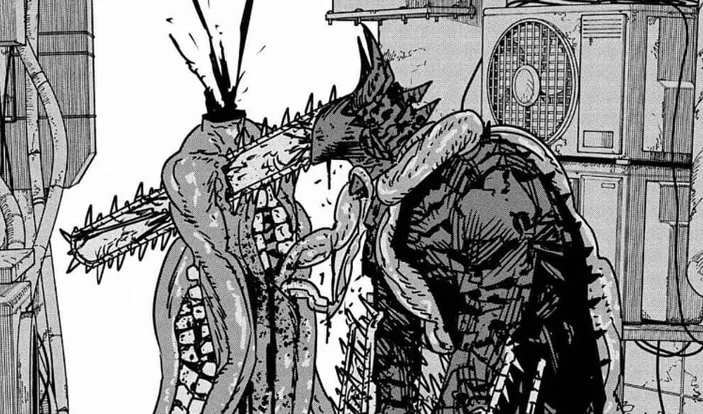 El poder de Pochita se desatará en ‘Chainsaw Man 175’, el cual promete ser un capítulo clave en la historia. Foto: Manga Plus El poder de Pochita se desatará en ‘Chainsaw Man 175’, el cual promete ser un capítulo clave en la historia. Foto: Manga Plus