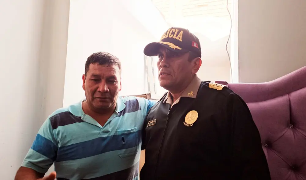 La víctima se dedica al rubro del reciclaje y fue liberado tras 24 horas de cautiverio. Foto: Mininter La víctima se dedica al rubro del reciclaje y fue liberado tras 24 horas de cautiverio. Foto: Mininter