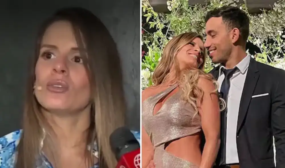 Alejandra Baigorria y Said Palao iniciaron su romance en el 2021. Foto: Composición LR/Captura América TV/Alejandra Baigorria/Instagram